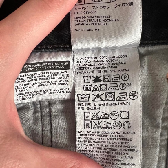 Levi’s 501 black jeans - Picture 7 of 7